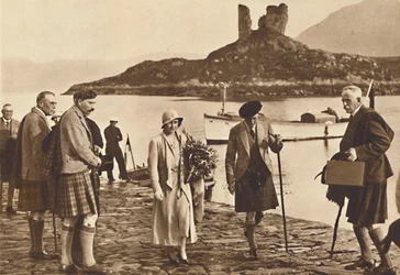 Over the Sea to Skye - landing in Skye from the yacht Golden Hind, 1933-1937