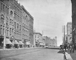 Pacific Avenue, Tacoma, Washington, USA, 1900