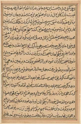 Page from Tales of a Parrot Tuti-nama: Text Page, c. 1560