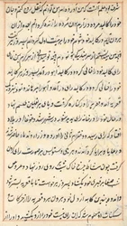 Page from Tales of a Parrot Tuti-nama: Text Page