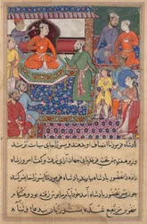 Page from Tales of a Parrot Tuti-nama: text page