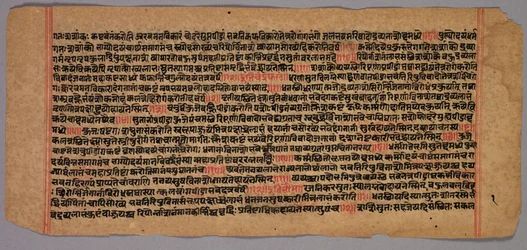 Pages from a Jaina Manuscript, 1400s-1500s