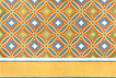 Painted Ceiling in the Tomb of Amenemhet at Thebes, Egypt