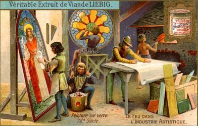 Painting on Glass in the 12th Century