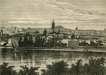 Palace of the Bohemian Kings and Cathedral of Hradschin, Prague, 1890
