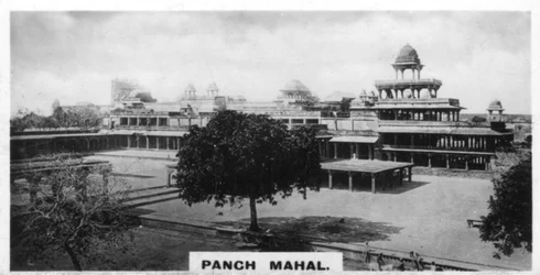 Panch Mahal, Fatehpur Sikri, Agra, India, c1925