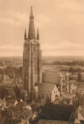 Panorama and Notre-Dame Church, c1928