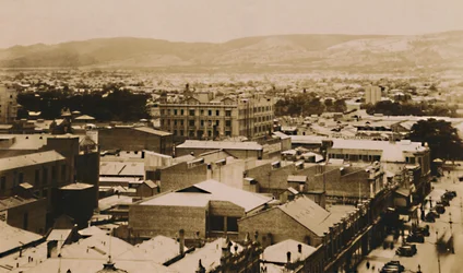 Panorama of Adelaide and the hills, South Australia