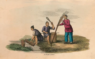 Papermaking in China, AD 105