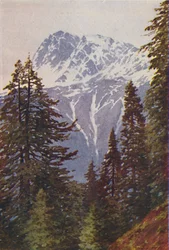 Peak in the Himalayas, 1924