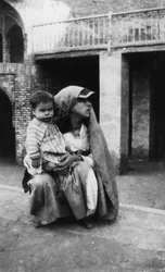 Persian Woman and Child