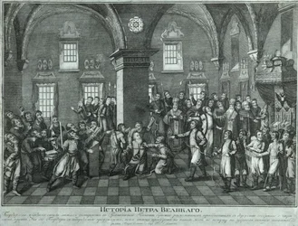 Peter I in the Rebellion of the Old Believers in the Palace of Facets
