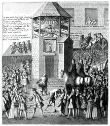 Pillory In The Market, 1885