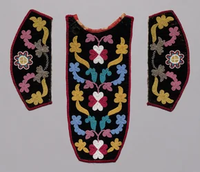 Placket and Cuffs, late 1800s