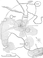 Plan of the Battle of Ulundi, July 4, 1879