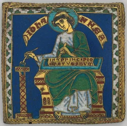 Plaque with Saint John the Evangelist