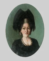 Portrait of a Woman in Black