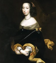 Portrait of Anne de Croÿ, Duchess of Aarschot, 1633