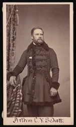 Portrait of Arthur Carl Victor Schott, 1814-1875, Before 1875