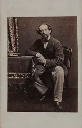 Portrait of Charles Dickens