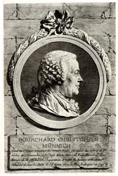 Portrait of Count Burkhard Christoph von Münnich