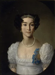 Portrait of Countess Anna Alexeyevna Orlova of Chesma 1785-1848, Early 19th century
