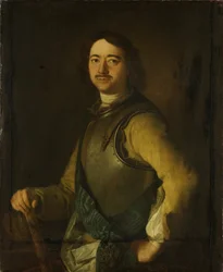 Portrait of Emperor Peter I the Great, Early 18th century