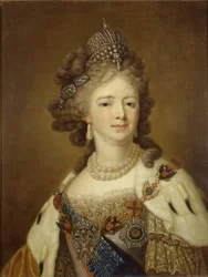 Portrait of Empress Maria Fyodorovna