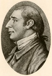 Portrait of Gouverneur Morris, with smooth hair and pigtail queue, c. 1780, 1937.
