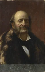 Portrait of Jacques Offenbach 1819-1880