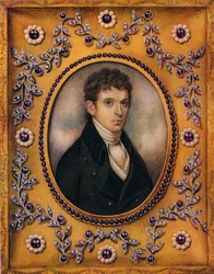 Portrait of James H. Leigh Hunt, c1810