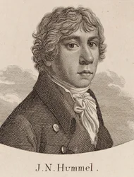 Portrait of Johann Nepomuk Hummel