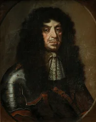Portrait of John II Casimir Vasa 1609-1672, King of Poland and Grand Duke of Lithuania, Second Half of the 17th century