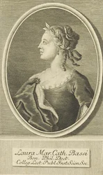 Portrait of Laura Bassi