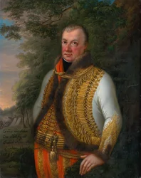 Portrait of Leopold Pálffy in a Landscape