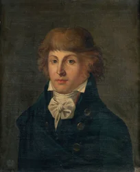 Portrait of Louis Antoine de Saint-Just