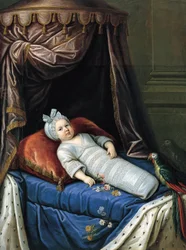 Portrait of Louis XIV (1638-1715) as Baby, ca. 1638