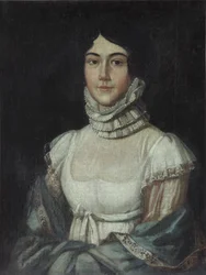 Portrait of Maria Mikhaylovna Lermontova