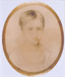 Portrait of Natalia Goncharova, 1820s