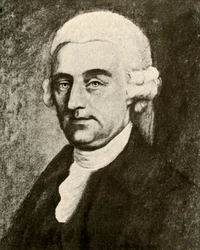 Portrait of Nathaniel Appleton of Boston, in white wig with puffs