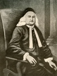 Portrait of Samuel Sewall, in Periwig and Long Coat