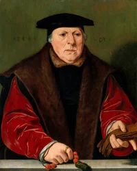 Portrait of a Man with a Rosary