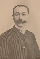Portrait of pianist and composer André Messager 1853-1929