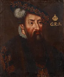 Portrait of King Gustav I of Sweden