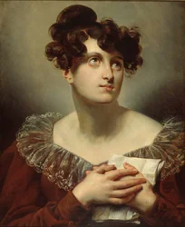Portrait of the Actress Mademoiselle Mars Anne Francoise Hyppolyte Boutet