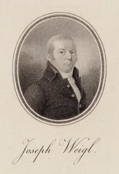 Portrait of the Cellist Joseph Franz Weigl