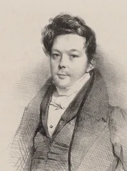 Portrait of the Composer Auguste-Mathieu Panseron 1796-1859