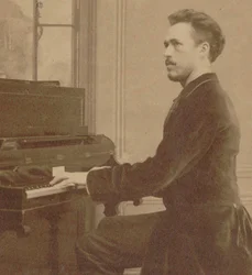 Portrait of the composer Benjamin Godard