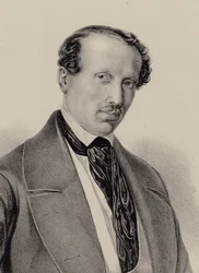 Portrait of the Composer Hans Christian Lumbye, c. 1850