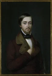 Portrait of the poet Joseph Méry